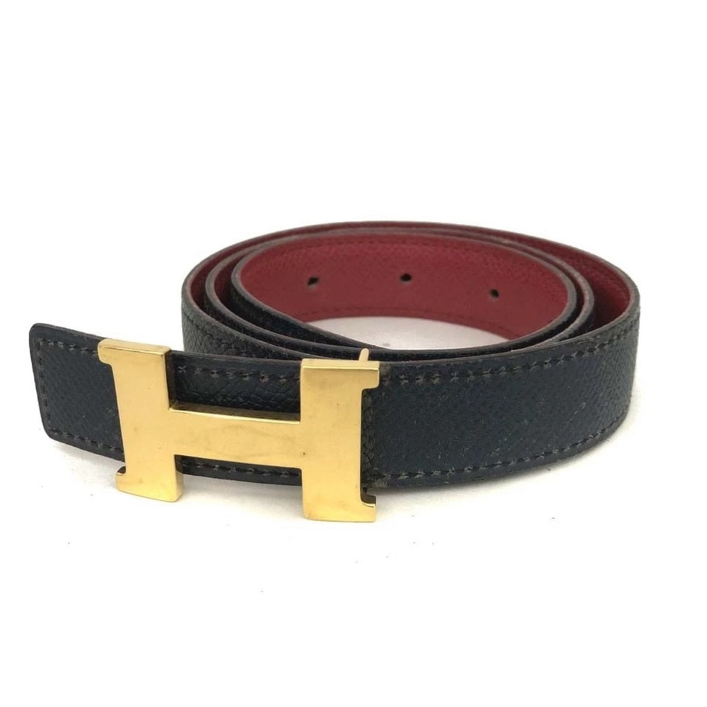 HERMES Constance H Couchevel Leather 70cm Woman Belt